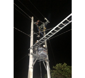 Thay FCO phân đoạn 477.1.XNK Vĩnh Tiến và đóng điện trạm biến áp Vĩnh Tiến