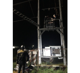 Thay FCO phân đoạn 477.1.XNK Vĩnh Tiến và đóng điện trạm biến áp Vĩnh Tiến