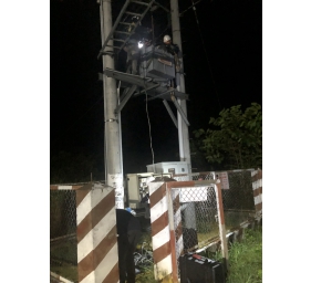 Thay FCO phân đoạn 477.1.XNK Vĩnh Tiến và đóng điện trạm biến áp Vĩnh Tiến