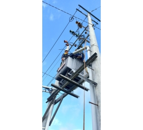 Thay FCO phân đoạn 477.1.XNK Vĩnh Tiến và đóng điện trạm biến áp Vĩnh Tiến